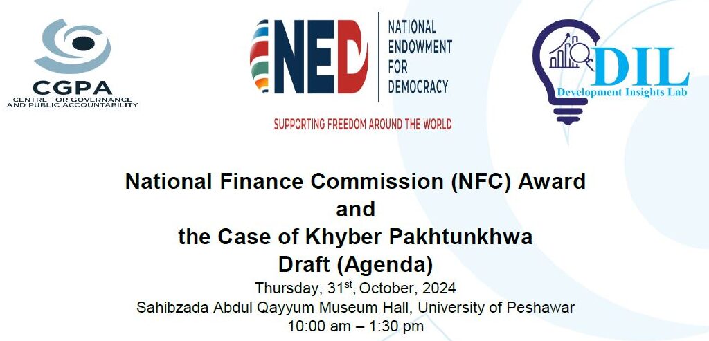 National Finance Commission (NFC) Award and the Case of Khyber Pakhtunkhwa