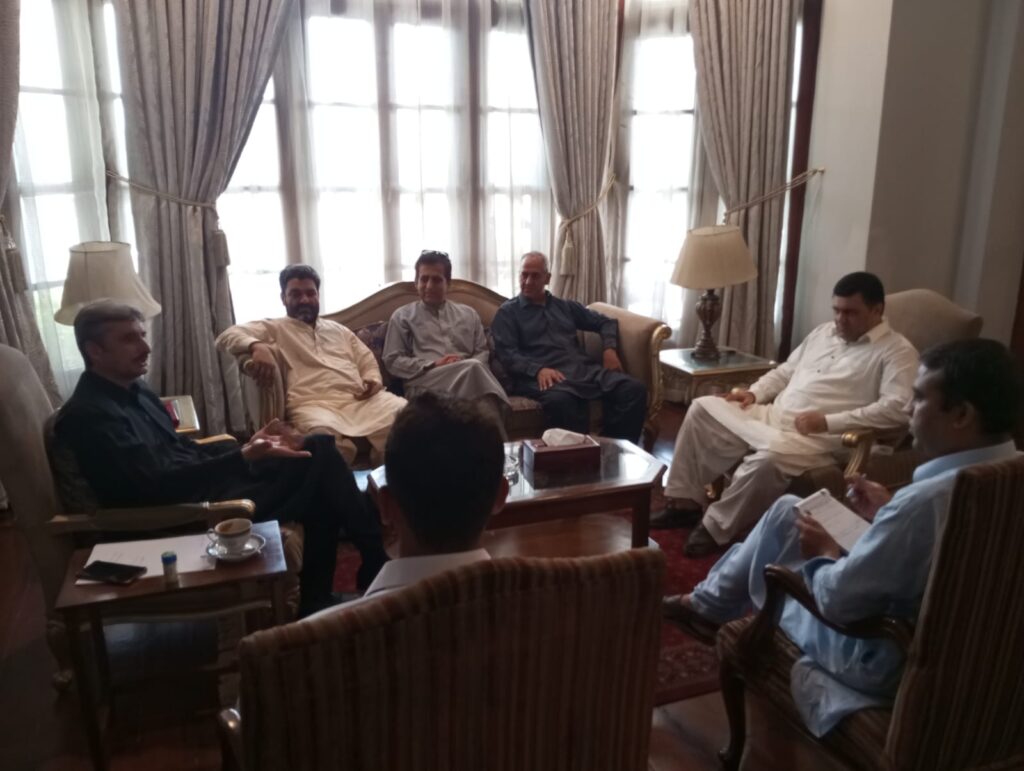 Meeting with governor KP